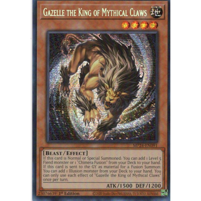 Dueling Mirrors - Gazelle the King of Mythical Claws