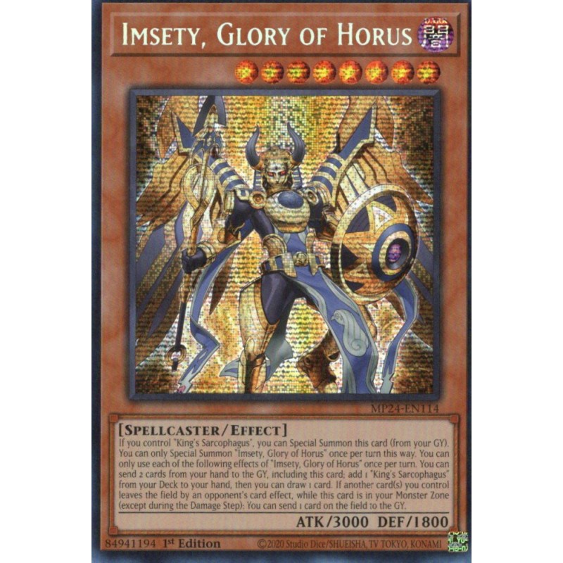 Dueling Mirrors - Imsety, Glory of Horus