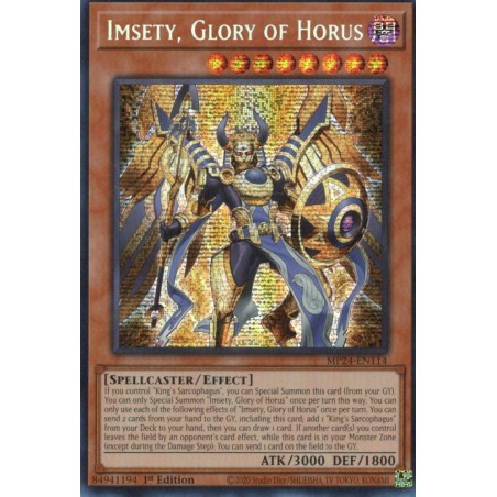 Dueling Mirrors - Imsety, Glory of Horus