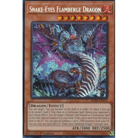 Dueling Mirrors - Snake-Eyes Flamberge Dragon