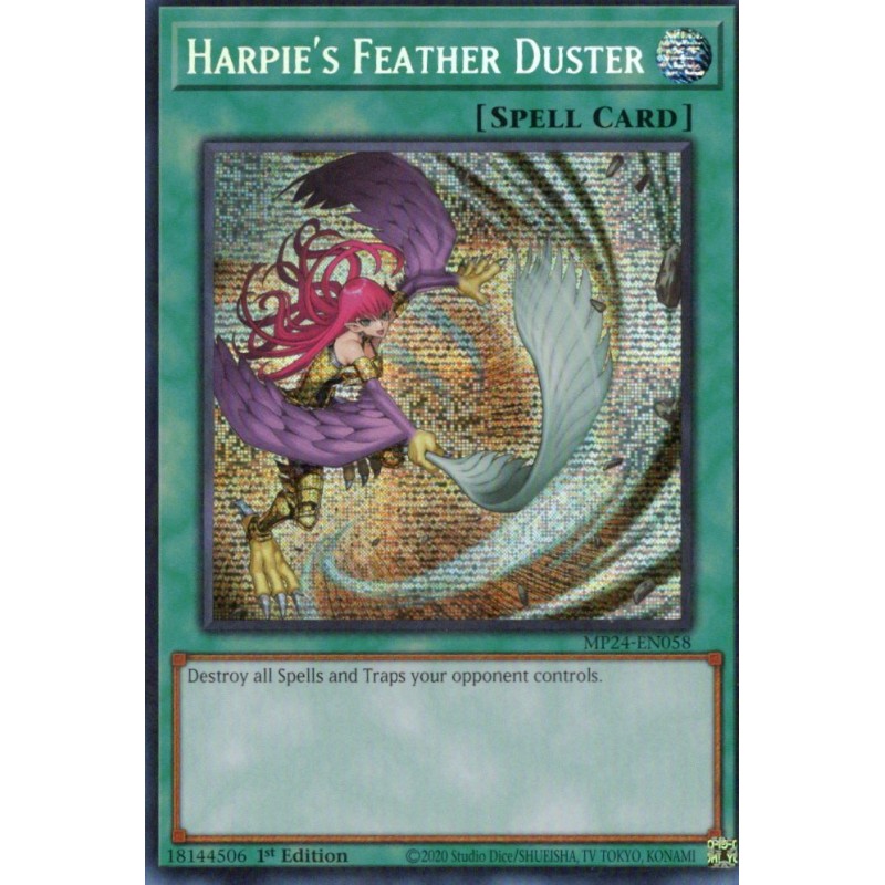 Dueling Mirrors - Harpie's Feather Duster (Alt. Art)