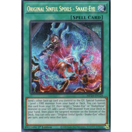 Dueling Mirrors - Original Sinful Spoils - Snake-Eye