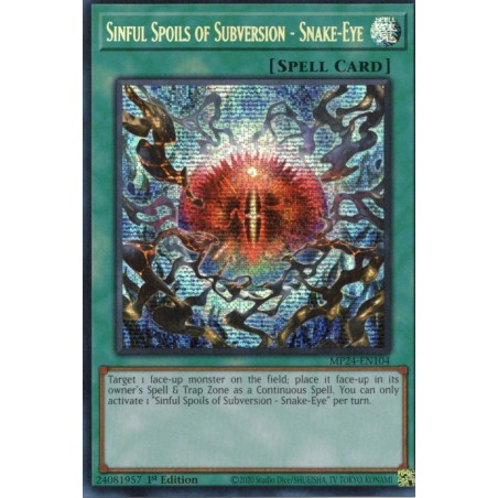 Dueling Mirrors - Sinful Spoils of Subversion - Snake-Eye