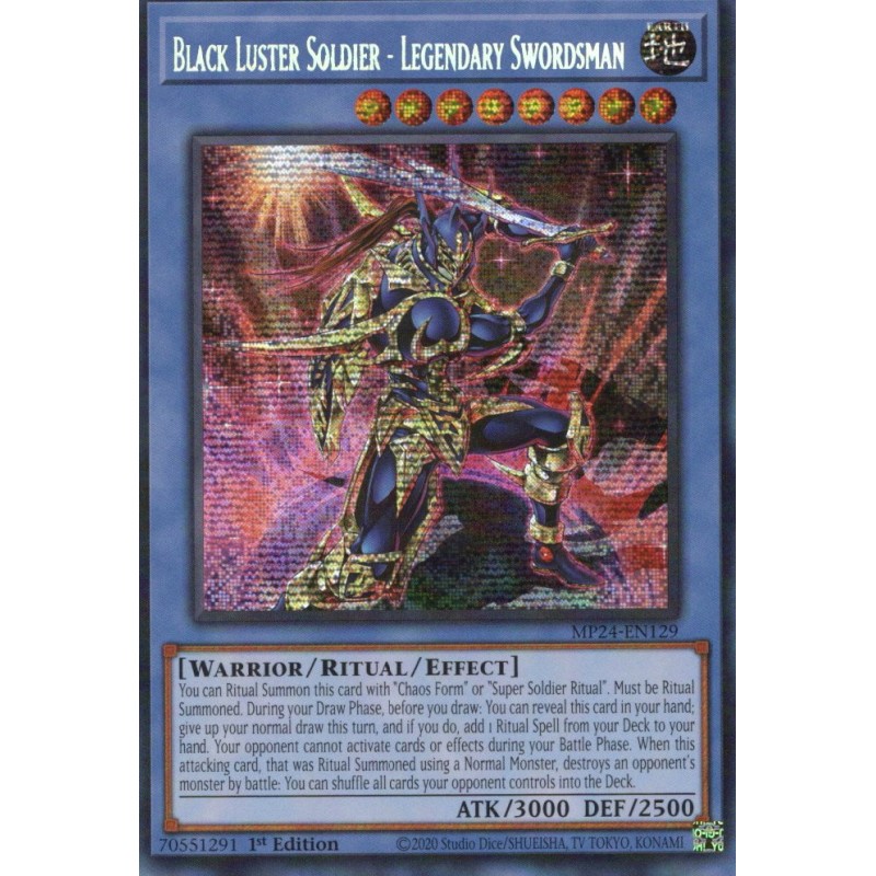 Dueling Mirrors - Black Luster Soldier - Legendary Swordsman