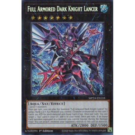 Dueling Mirrors - Full Armored Dark Knight Lancer