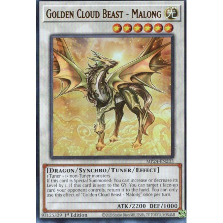 Dueling Mirrors - Golden Cloud Beast - Malong