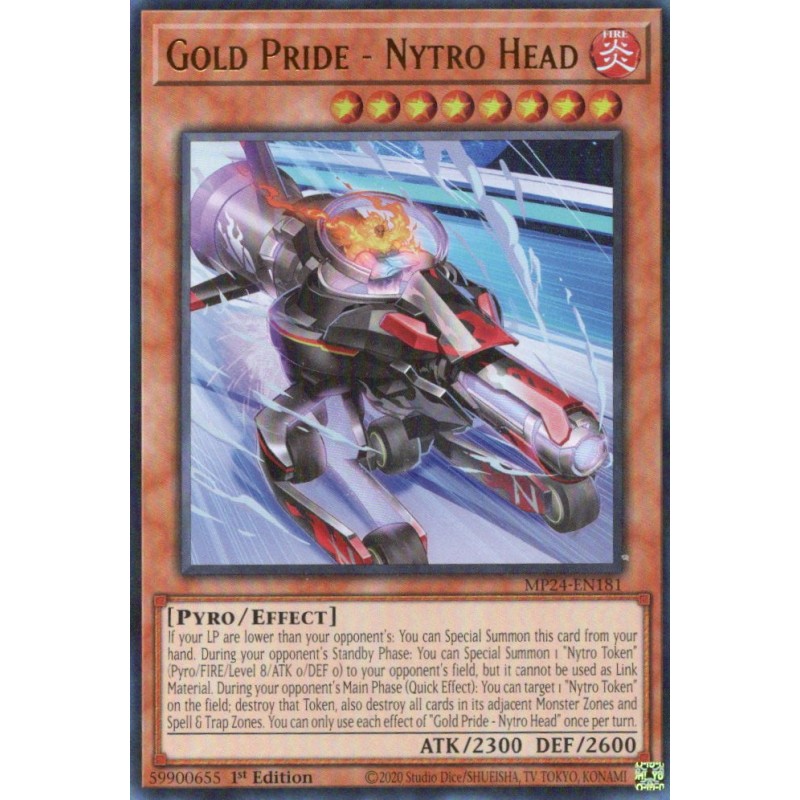 Dueling Mirrors - Gold Pride - Nytro Head