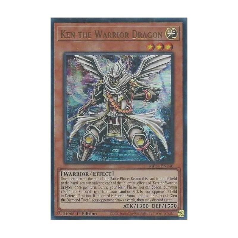 Dueling Mirrors - Ken the Warrior Dragon