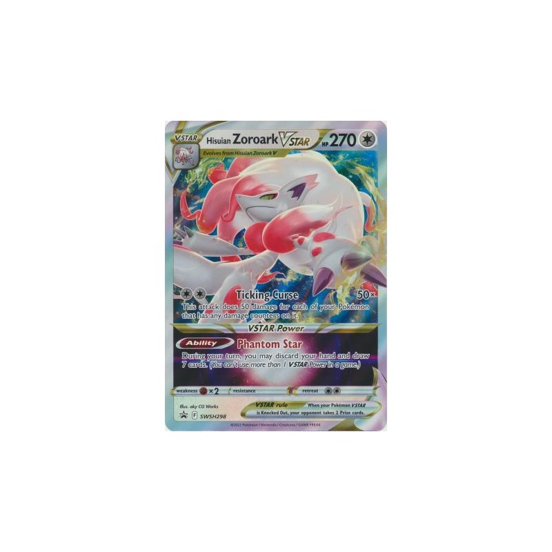 Promo - Hisuian Zoroark V - SWSH298