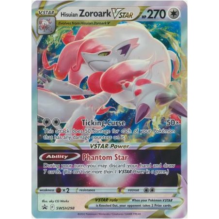 Promo - Hisuian Zoroark V - SWSH298