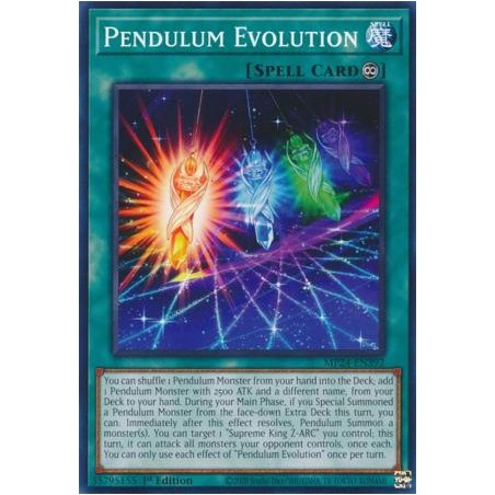 Dueling Mirrors - Pendulum Evolution