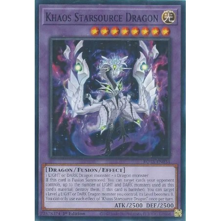 Rage Of The Abyss - Khaos Starsource Dragon