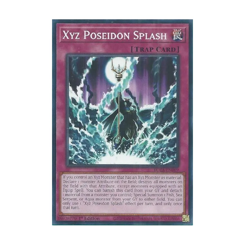 Rage Of The Abyss - Xyz Poseidon Splash