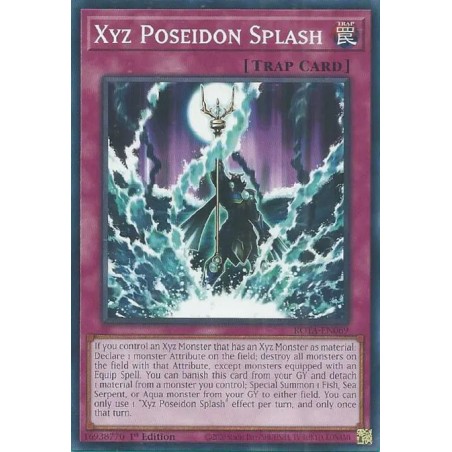 Rage Of The Abyss - Xyz Poseidon Splash