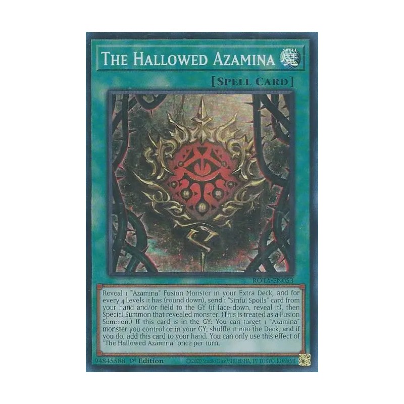 Rage Of The Abyss - The Hallowed Azamina