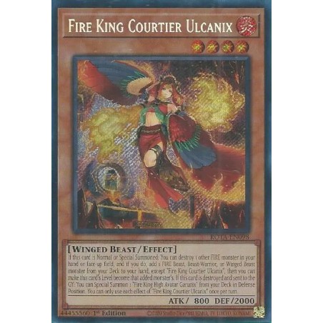 Rage Of The Abyss - Fire King Courtier Ulcanix