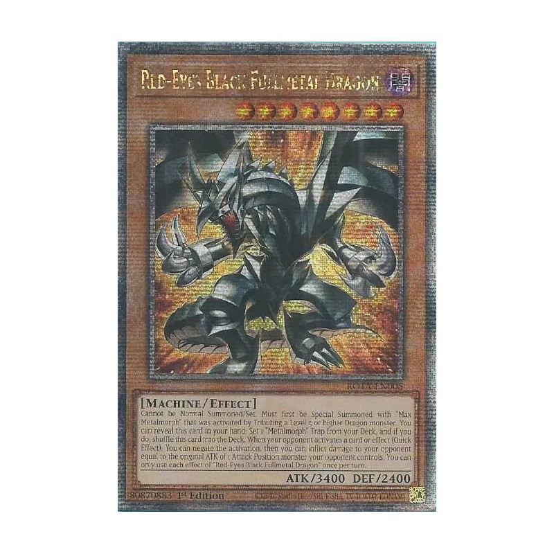 Rage Of The Abyss - Red-Eyes Black Fullmetal Dragon