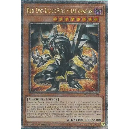 Rage Of The Abyss - Red-Eyes Black Fullmetal Dragon