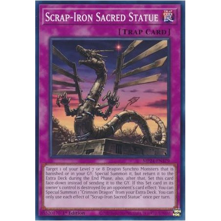 Dueling Mirrors - Scrap-Iron Sacred Statue