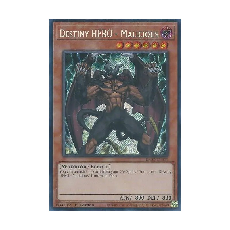 Quarter Century Bonanza - Destiny HERO - Malicious