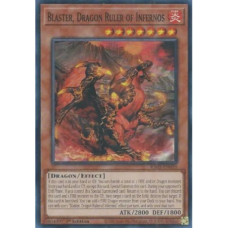 Quarter Century Bonanza - Blaster, Dragon Ruler of Infernos