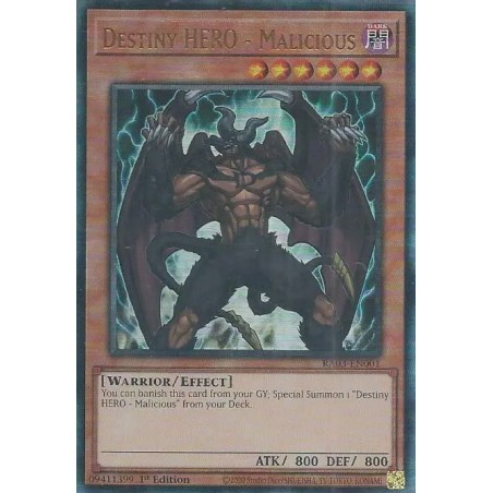 Quarter Century Bonanza - Destiny HERO - Malicious