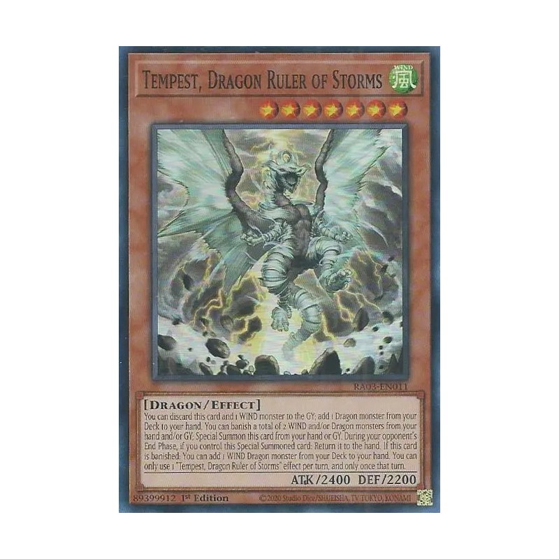 Quarter Century Bonanza - Tempest, Dragon Ruler of Storms