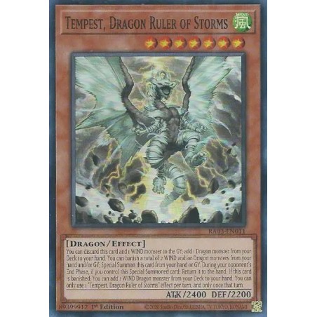 Quarter Century Bonanza - Tempest, Dragon Ruler of Storms