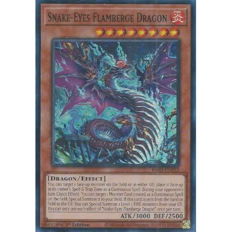 Quarter Century Bonanza - Snake-Eyes Flamberge Dragon