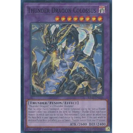 Quarter Century Bonanza - Thunder Dragon Colossus