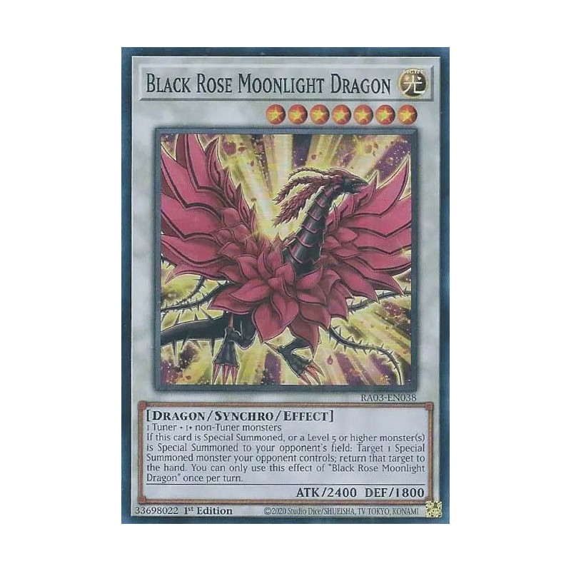 Quarter Century Bonanza - Black Rose Moonlight Dragon