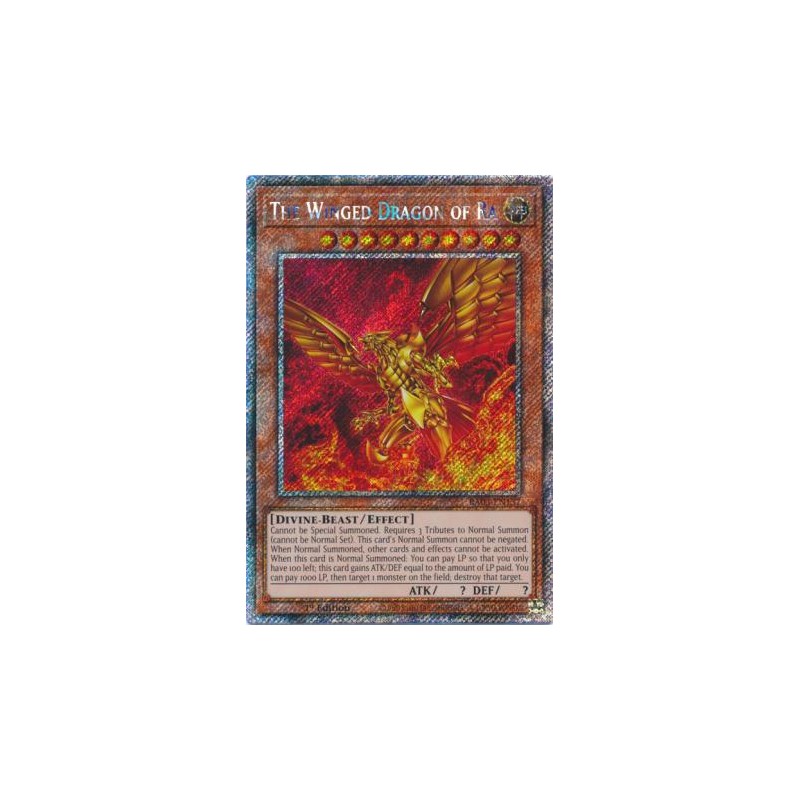 Quarter Century Bonanza - The Winged Dragon of Ra (3rd TCG)