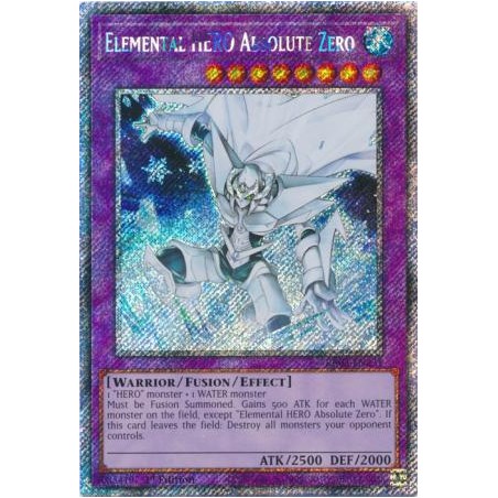 Quarter Century Bonanza - Elemental HERO Absolute Zero