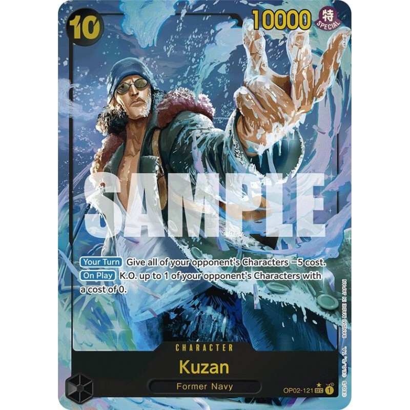 Premium Booster - Kuzan (OP02-121) (Alternate Art)