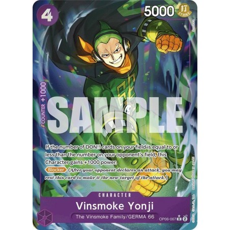 Premium Booster - Vinsmoke Yonji (OP06-067) (Full Art)