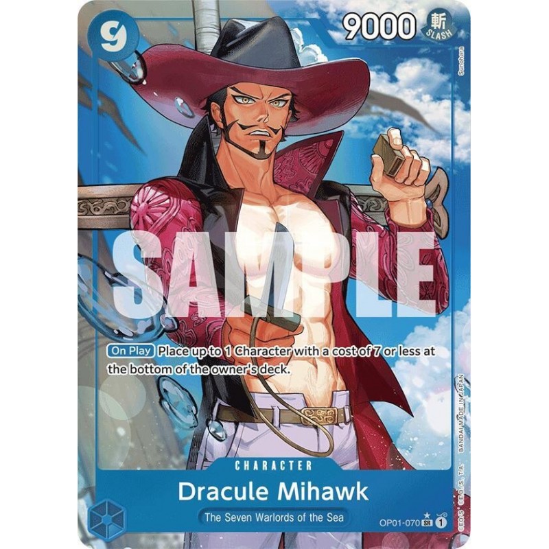 Premium Booster - Dracule Mihawk (OP01-070) (Alternate Art)