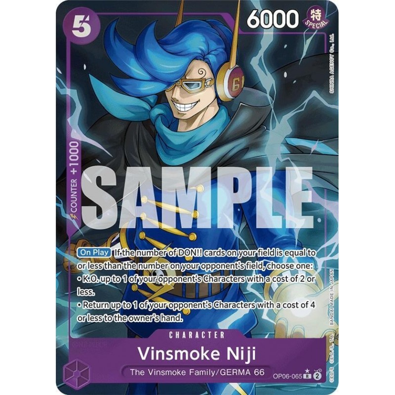 Premium Booster - Vinsmoke Niji (OP06-065) (Alternate Art)