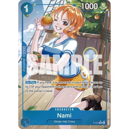 Premium Booster - Nami (P-053) (Full Art)