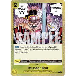 Premium Booster - Thunder Bolt (Textured Foil)