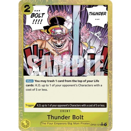 Premium Booster - Thunder Bolt (Textured Foil)