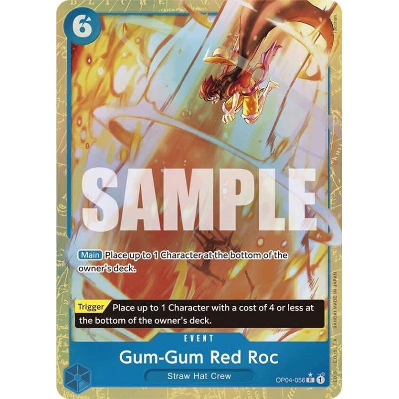 Premium Booster - Gum-Gum Red Roc (Alternate Art)