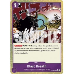 Premium Booster - Blast Breath (Textured Foil)