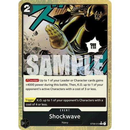 Premium Booster - Shockwave (Textured Foil)