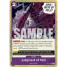 Premium Booster - Judgment of Hell (Textured Foil)