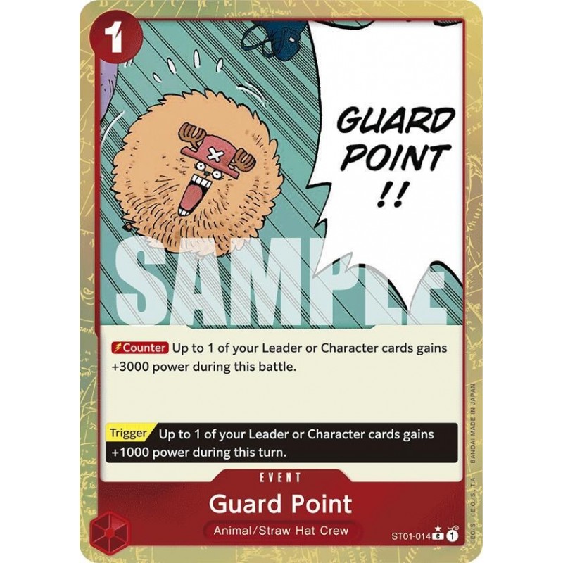 Premium Booster - Guard Point (Textured Foil)