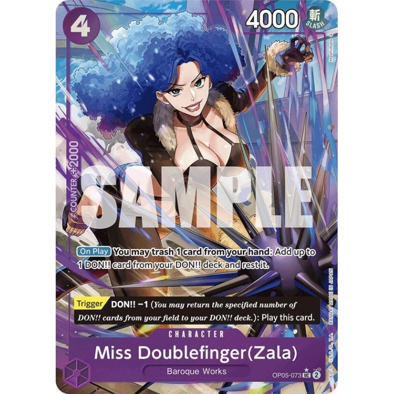 Premium Booster - Miss Doublefinger(Zala) (Full Art)