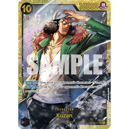 Premium Booster - Kuzan (OP02-121) (Reprint)