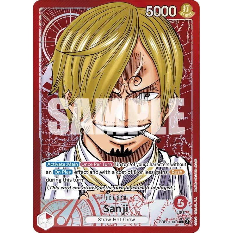 Premium Booster - Sanji (PRB01-001) (Alternate Art)