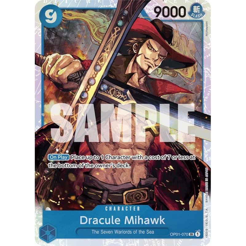 Premium Booster - Dracule Mihawk (OP01-070) (Reprint)