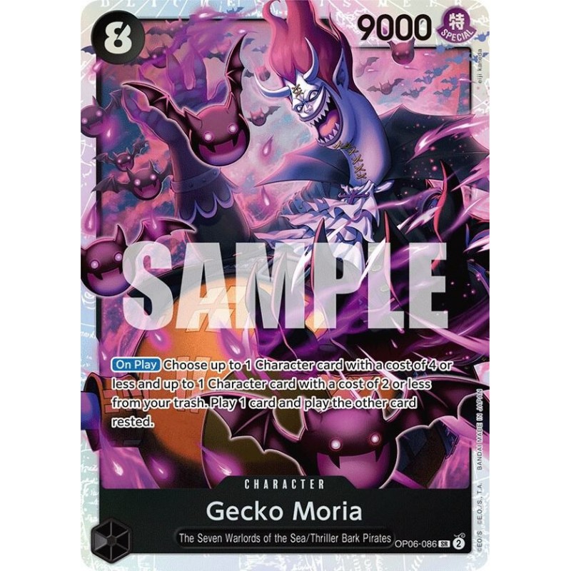 Premium Booster - Gecko Moria (OP06-086) (Reprint)